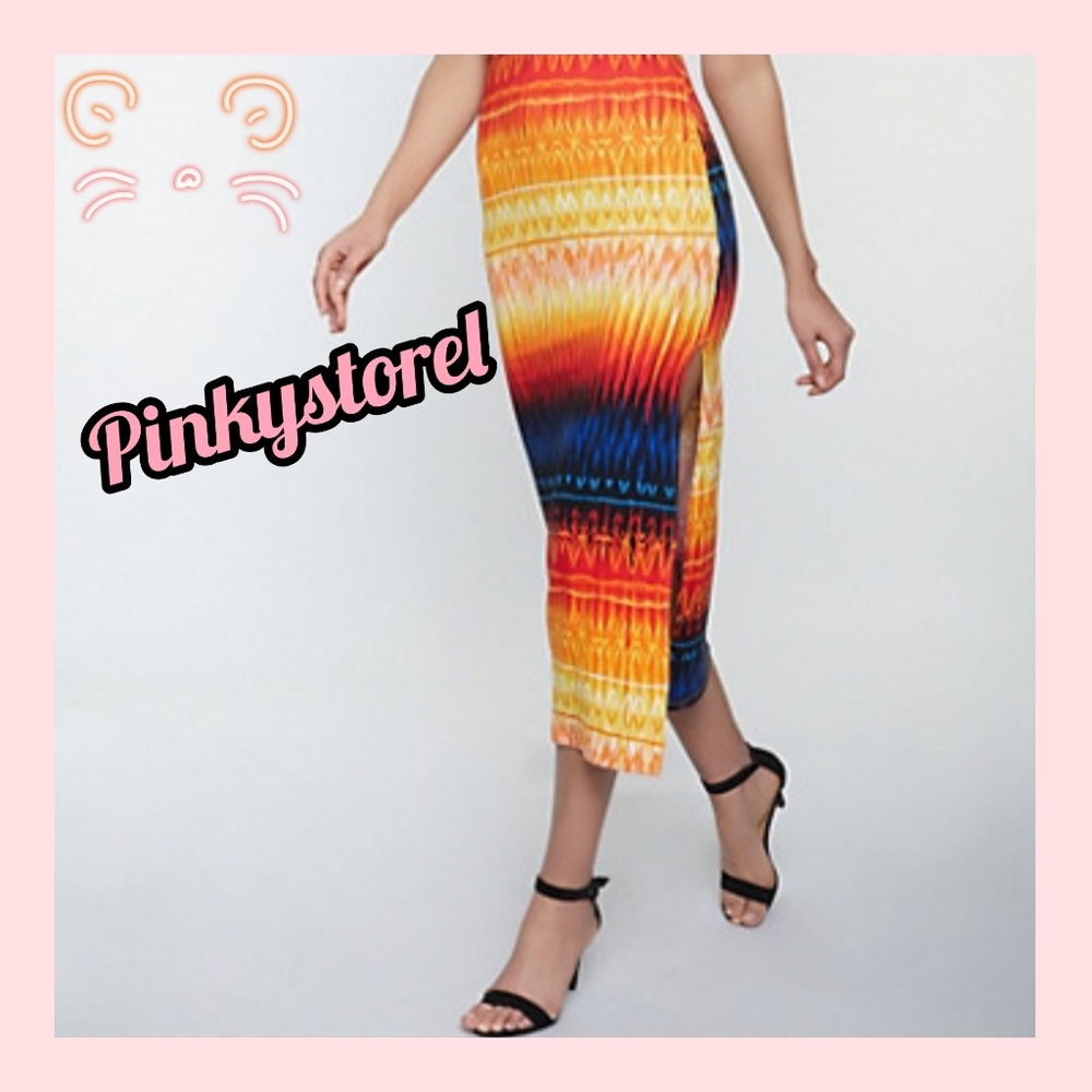 🎊Multicolor Summer Dress🎊 - Picture 4 of 8